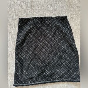 Elegant Black and White Skirt